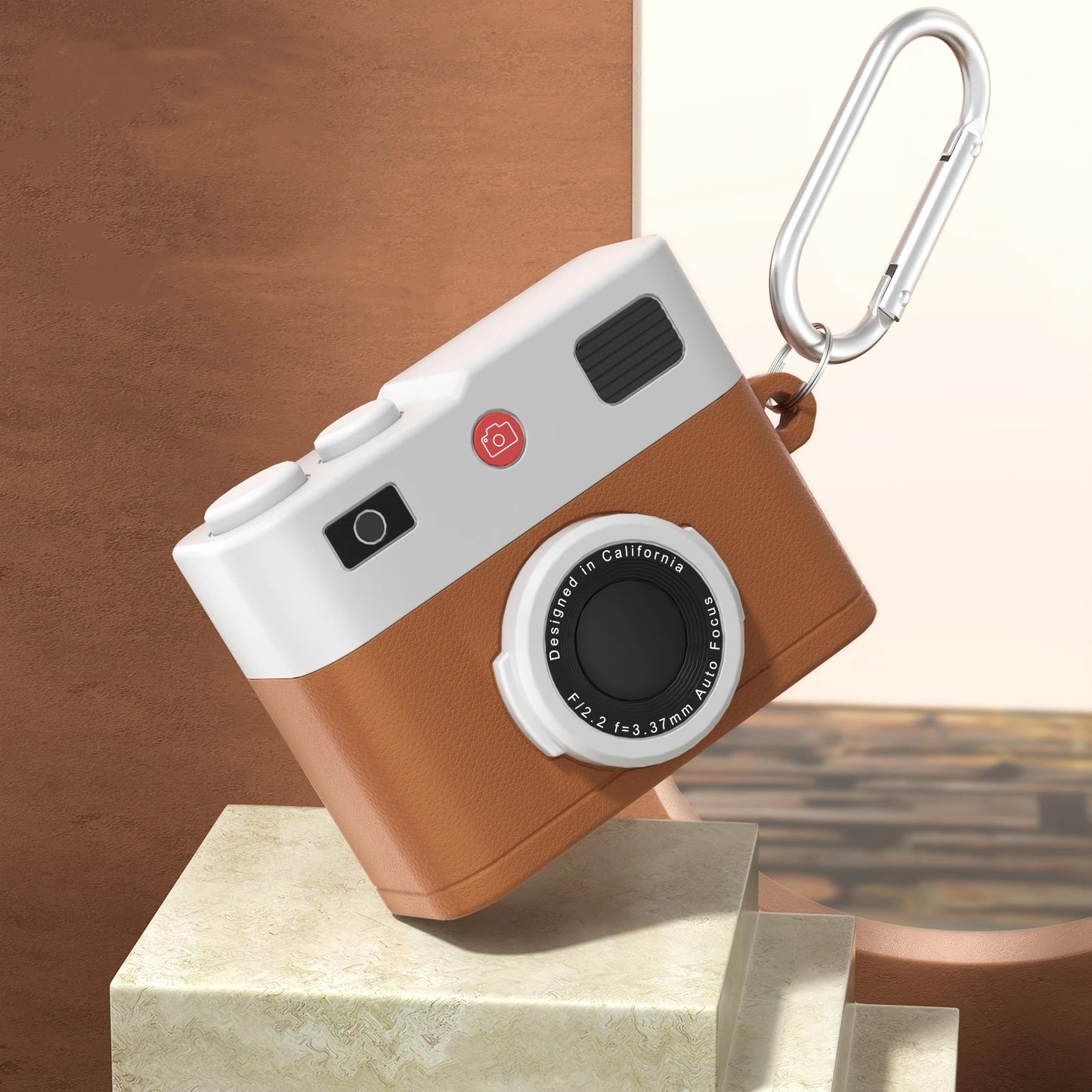 Retro Camera Airpods Case